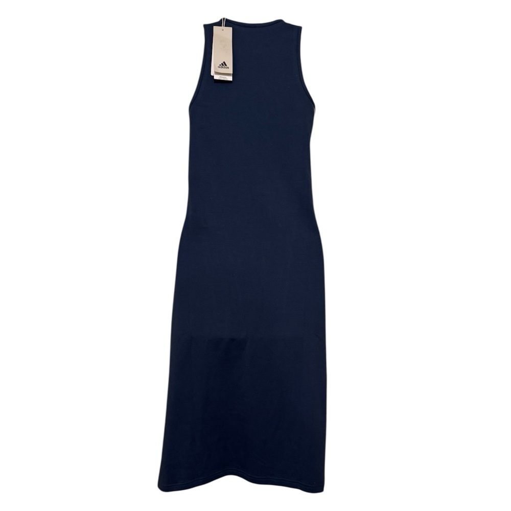 Adidas W FI 3 Stripe Dress IS3659 Preloved Ink/White Size M - Picture 5 of 13